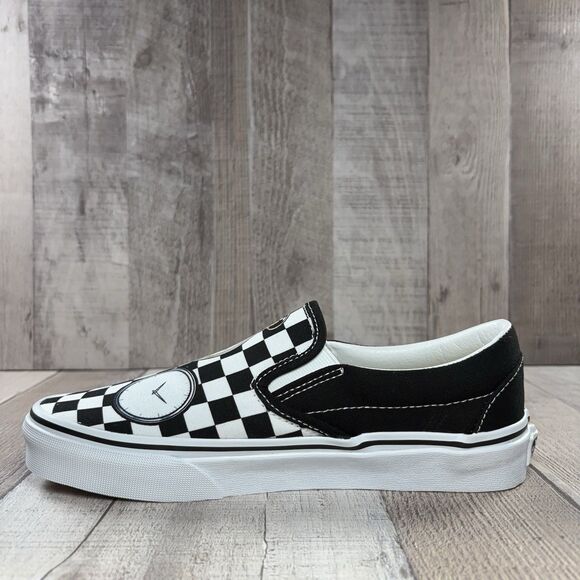 Vans X Karl Jacobs Women's Size 7 Skate Shoes Sneakers Time Traveler Black White - Picture 8 of 11